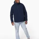 K413_2026 - Hidalgo Heren softshell jas met afneembare capuchon — productfoto 10