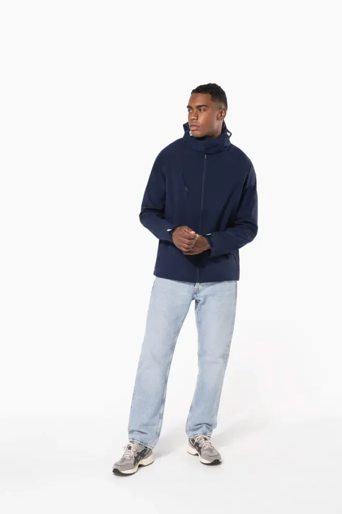 K413-2_2026 - Hidalgo Heren softshell jas met afneembare capuchon — productfoto 12