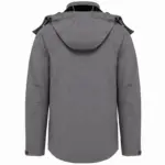 PS_K413-B_MARLGREY - Hidalgo Heren softshell jas met afneembare capuchon — productfoto 27