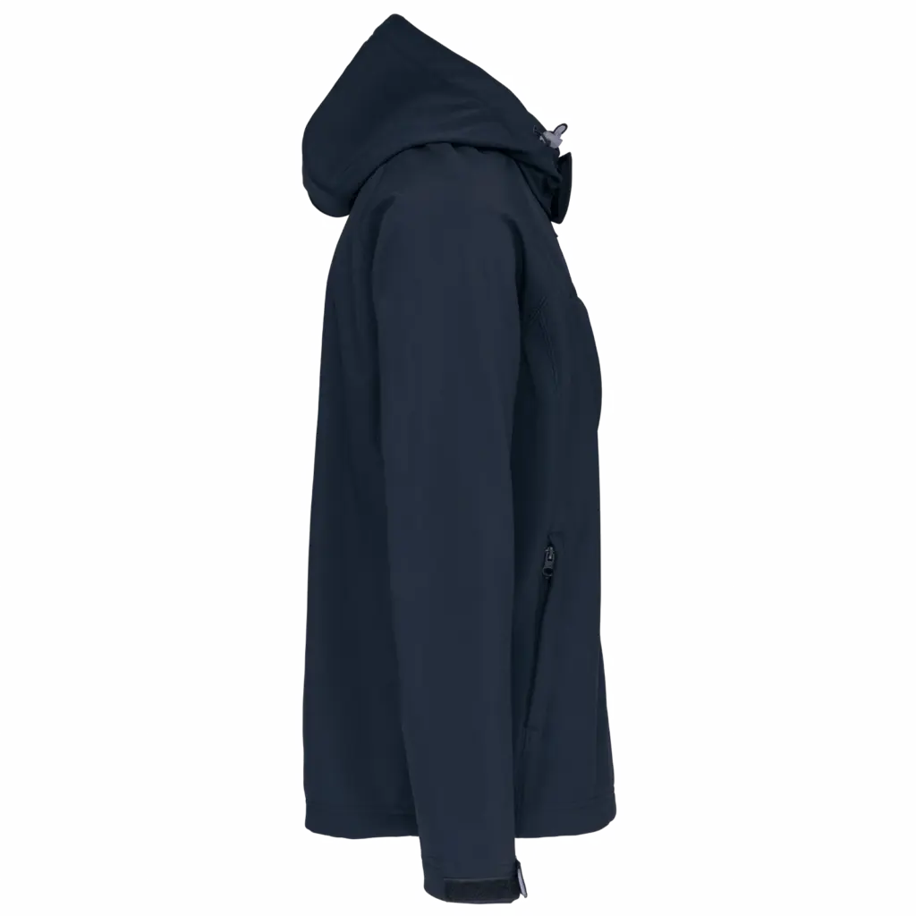 PS_K413-S_NAVY - Hidalgo Heren softshell jas met afneembare capuchon — productfoto 28