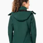 Dames softshell jas met afneembare capuchon — productfoto 1