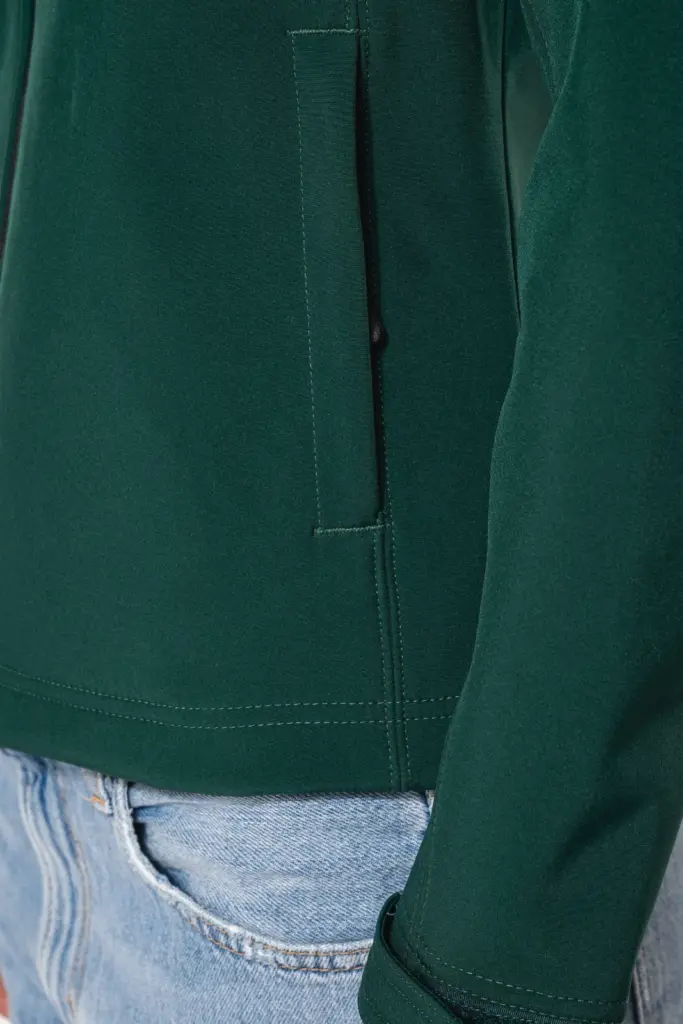 K414-8_2026 - Hidalgo-werbeartikel Dames softshell jas met afneembare capuchon — productfoto 6