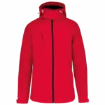 PS_K414_RED - Hidalgo-werbeartikel Dames softshell jas met afneembare capuchon — productfoto 24