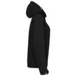 PS_K414-S_BLACK - Hidalgo-werbeartikel Dames softshell jas met afneembare capuchon, black — productfoto 8