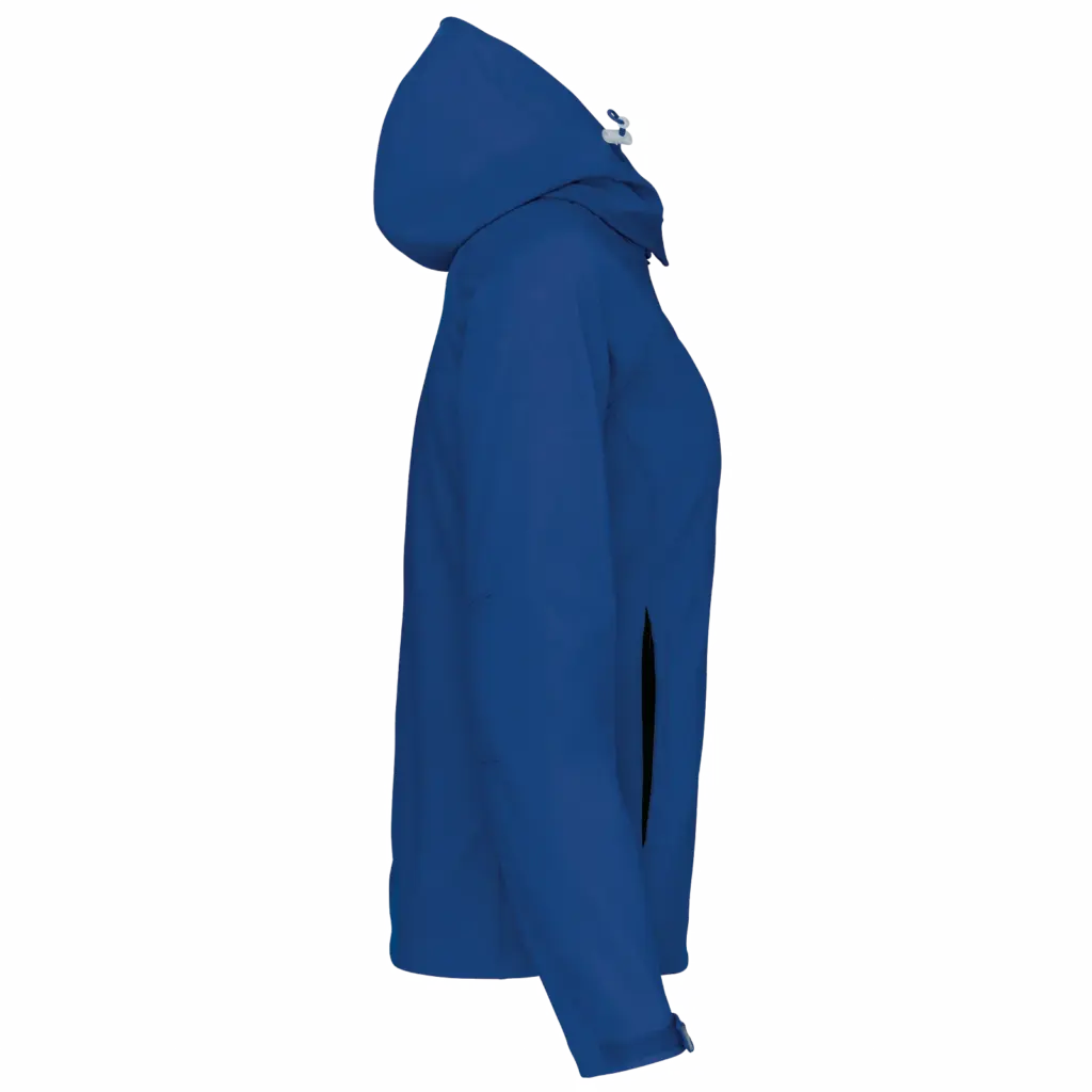 PS_K414-S_DARKROYALBLUE - Hidalgo-werbeartikel Dames softshell jas met afneembare capuchon, dark royal blue — productfoto 14