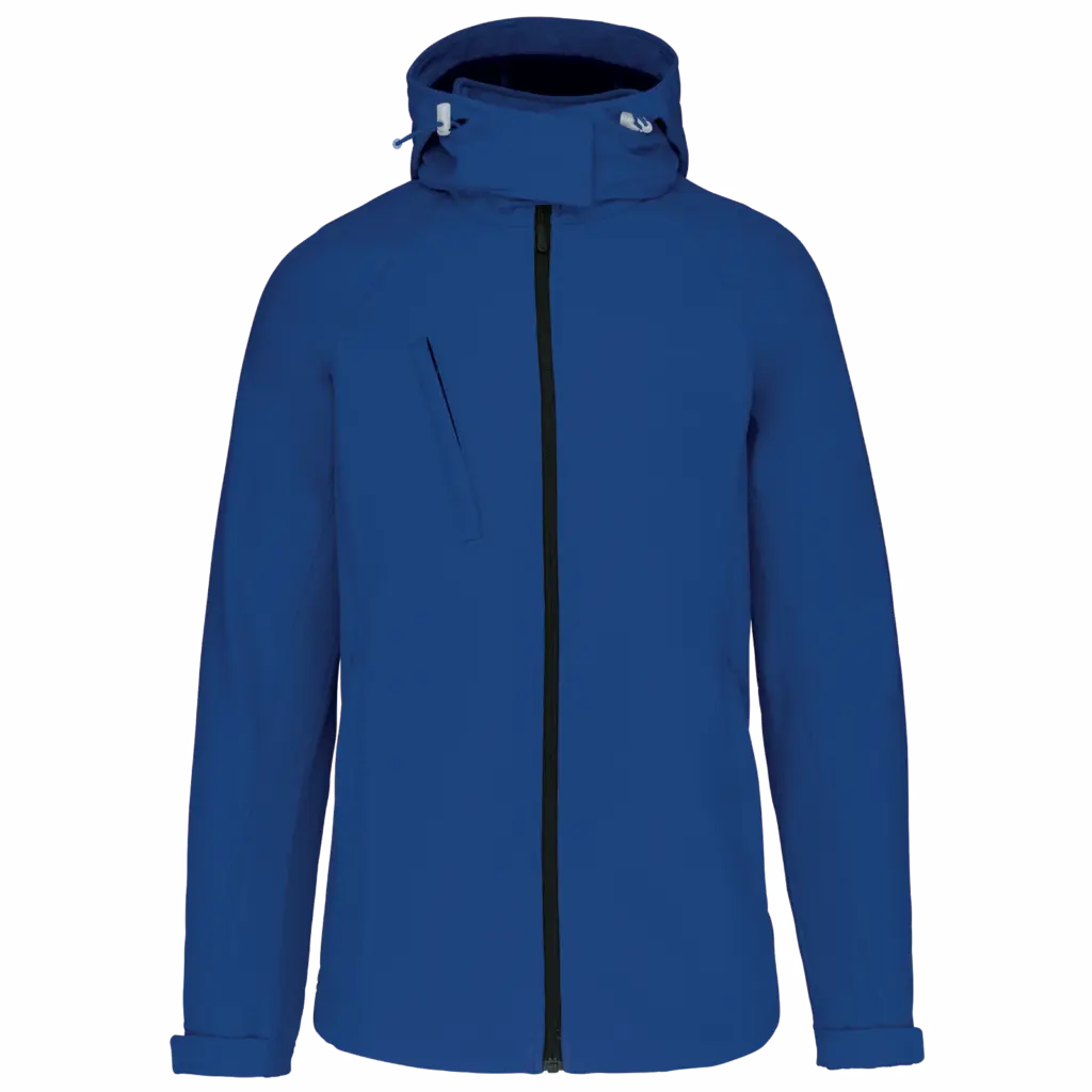 PS_K414_DARKROYALBLUE - Hidalgo-werbeartikel Dames softshell jas met afneembare capuchon, dark royal blue — productfoto 15