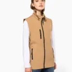 3-laags uniseks softshelljas met afneembare capuchon en mouwen — productfoto 12