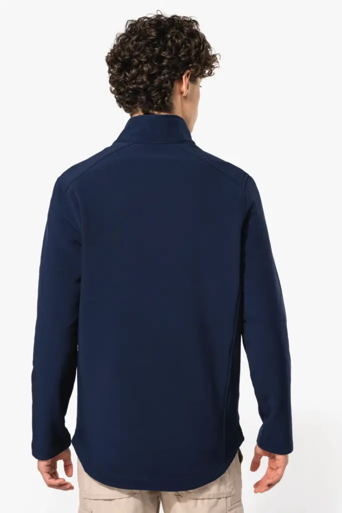 2-laagse herensoftshelljas — productfoto 2