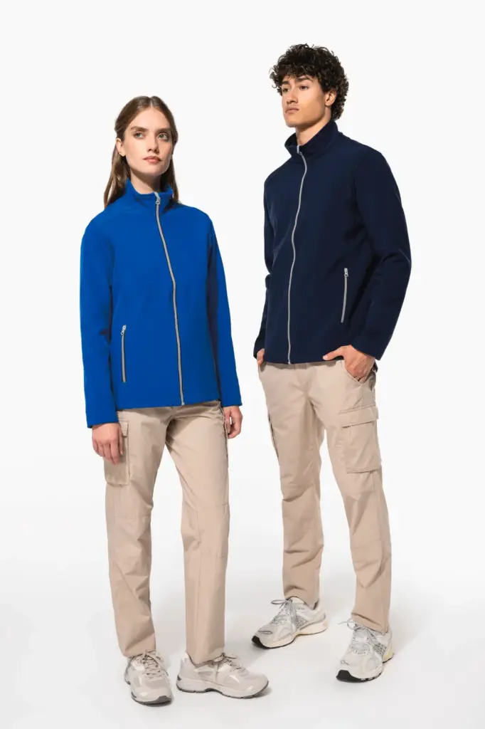 2-laagse herensoftshelljas — productfoto 12