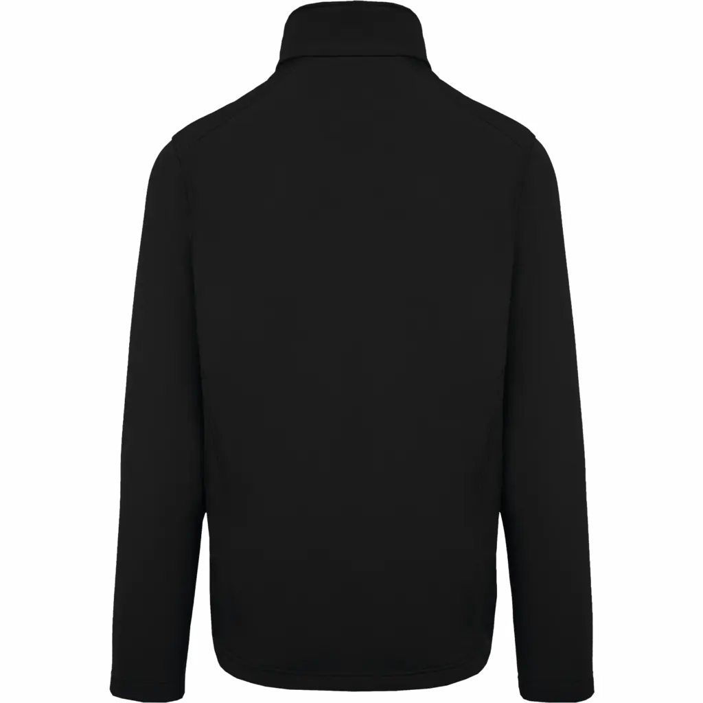 2-laagse herensoftshelljas, black — productfoto 17
