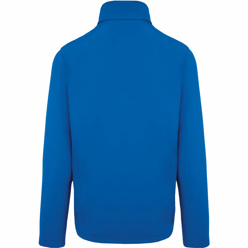 2-laagse herensoftshelljas, light royal blue — productfoto 20