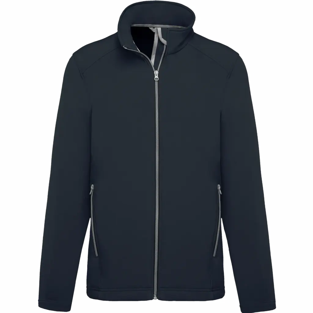 2-laagse herensoftshelljas, navy — productfoto 22