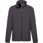 2-laagse herensoftshelljas, titanium — productfoto 28