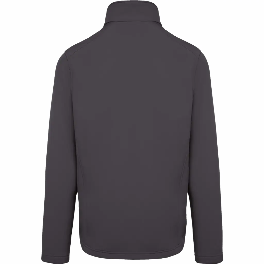 2-laagse herensoftshelljas, titanium — productfoto 29
