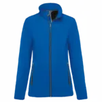 2-laagse damessoftshelljas, light royal blue — productfoto 8