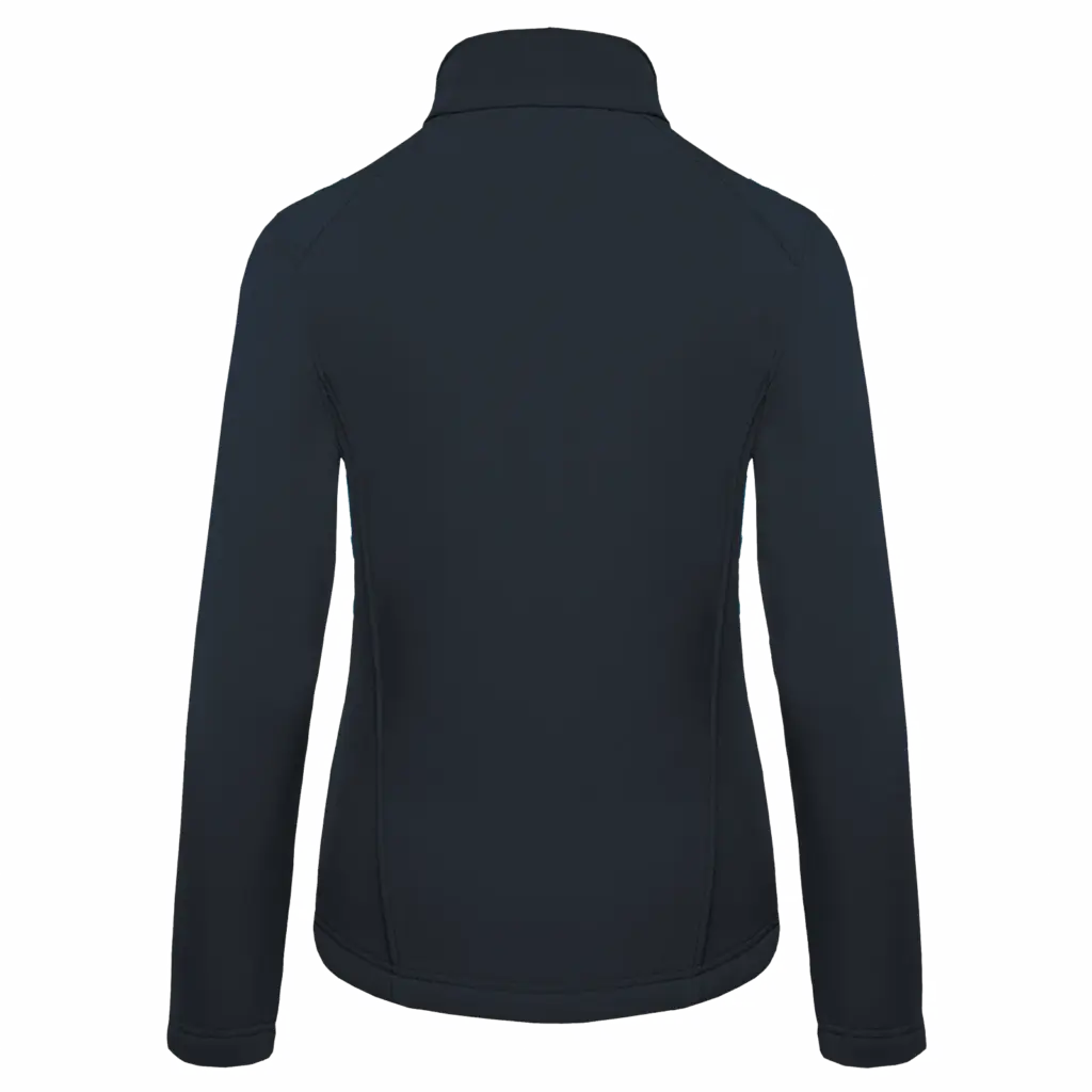 2-laagse damessoftshelljas, navy — productfoto 12