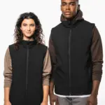 2-laagse uniseks softshell-bodywarmer — productfoto 2