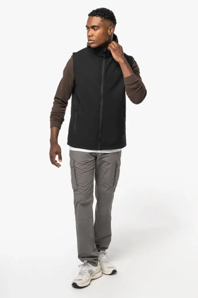 2-laagse uniseks softshell-bodywarmer — productfoto 6