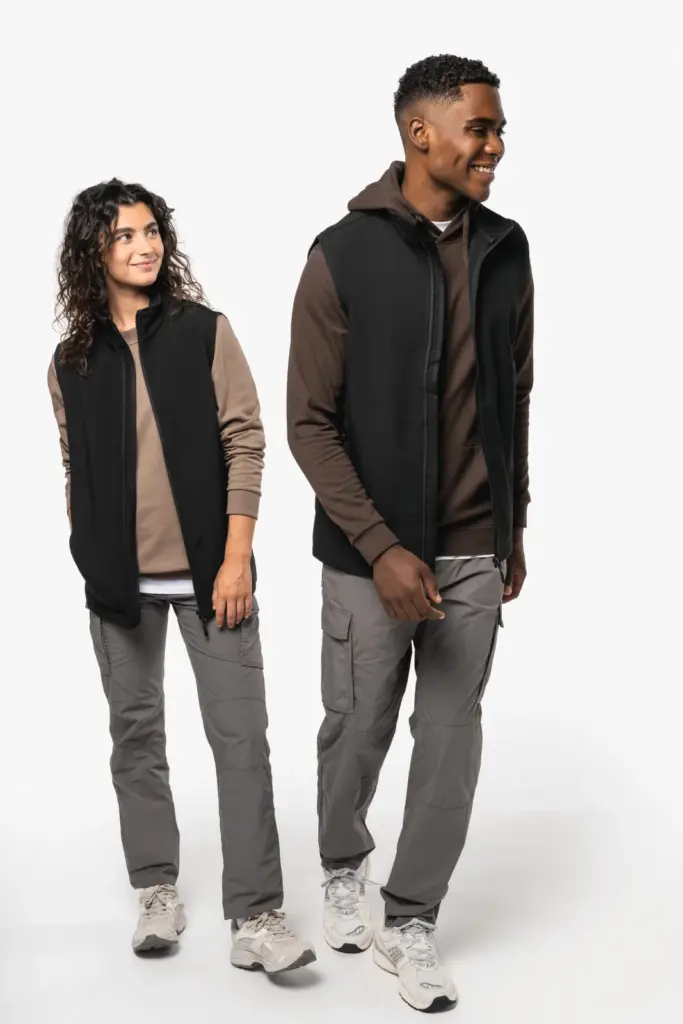 2-laagse uniseks softshell-bodywarmer — productfoto 8