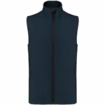 2-laagse uniseks softshell-bodywarmer, navy — productfoto 14
