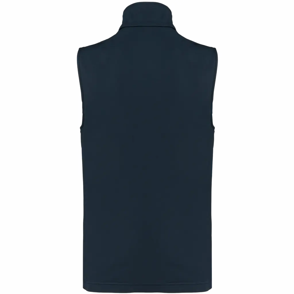 2-laagse uniseks softshell-bodywarmer, navy — productfoto 15