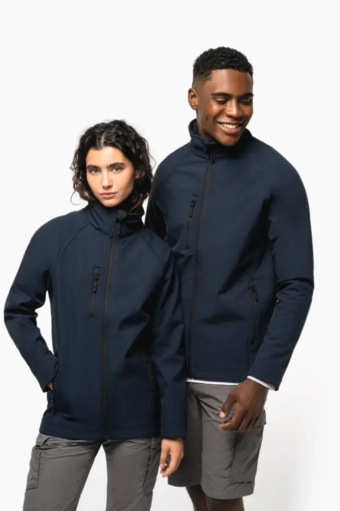 Ecologisch 3-laags uniseks softshell-jasje