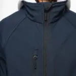 K427-6_2025 - Hidalgo-werbeartikel Ecologisch 3-laags uniseks softshell-jasje — productfoto 7