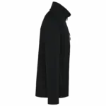 PS_K427-S_BLACK - Hidalgo-werbeartikel Ecologisch 3-laags uniseks softshell-jasje, black — productfoto 13