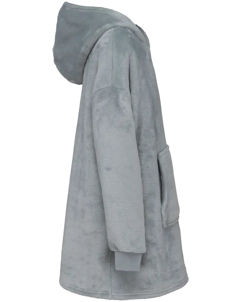 PS_K430-S_SNOWGREY - Hidalgo-werbeartikel Poncho plaid, snow grey — productfoto 14