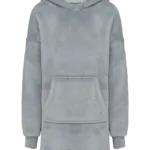 PS_K430_SNOWGREY - Hidalgo-werbeartikel Poncho plaid, snow grey — productfoto 15