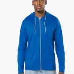K438-2_2026 - Hidalgo Licht katoenen sweatvest met capuchon — productfoto 2
