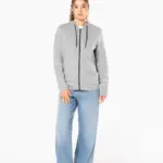 K438-13_2026 - Hidalgo Licht katoenen sweatvest met capuchon — productfoto 12