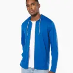 K438-4_2026 - Hidalgo Licht katoenen sweatvest met capuchon — productfoto 17