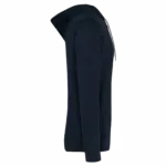 PS_K438-S_NAVY - Hidalgo Licht katoenen sweatvest met capuchon, navy — productfoto 24