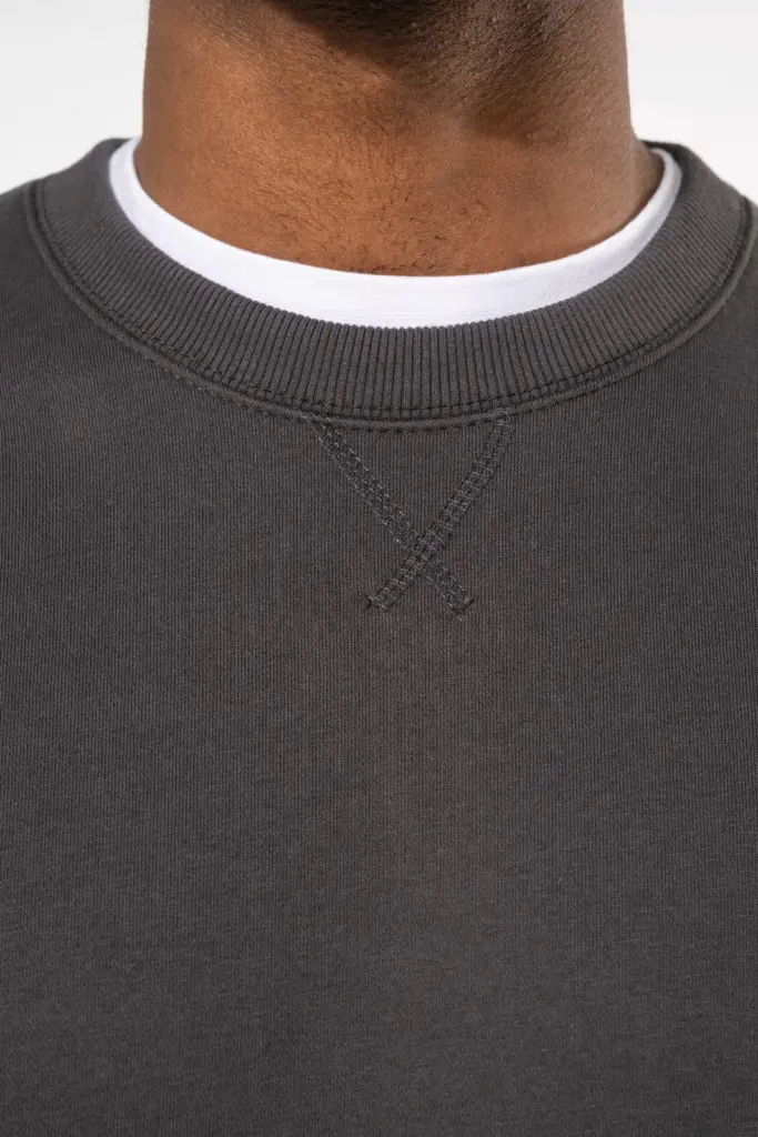 K442-6_2026 - Hidalgo-werbeartikel Sweater met ronde hals — productfoto 4