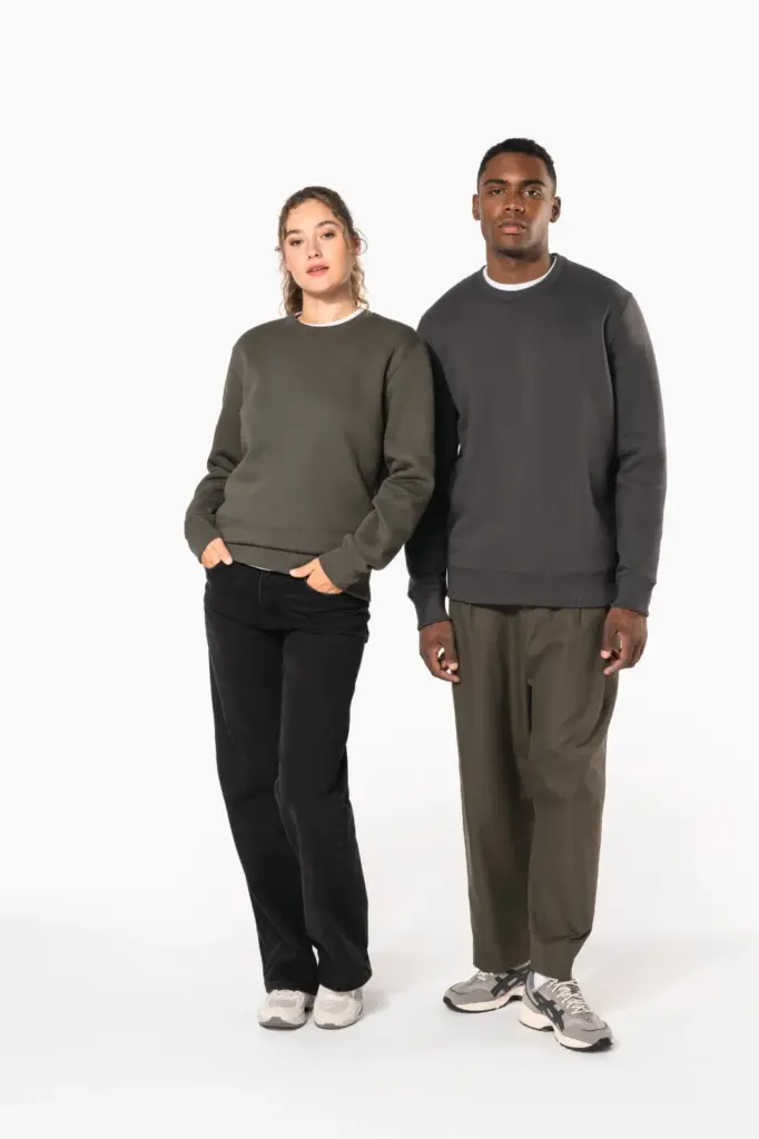K442-9_2026 - Hidalgo-werbeartikel Sweater met ronde hals — productfoto 11