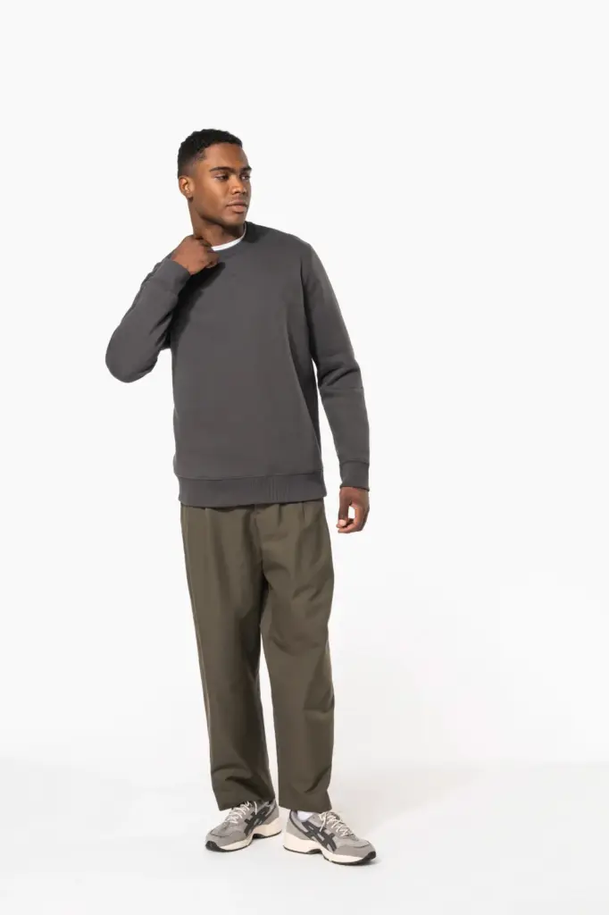 K442-2_2026 - Hidalgo-werbeartikel Sweater met ronde hals — productfoto 15