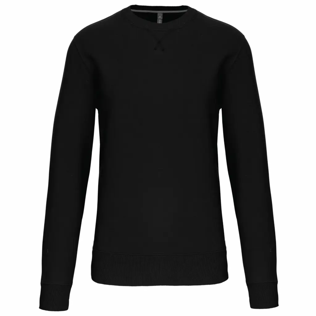 PS_K442_BLACK - Hidalgo-werbeartikel Sweater met ronde hals, black — productfoto 19