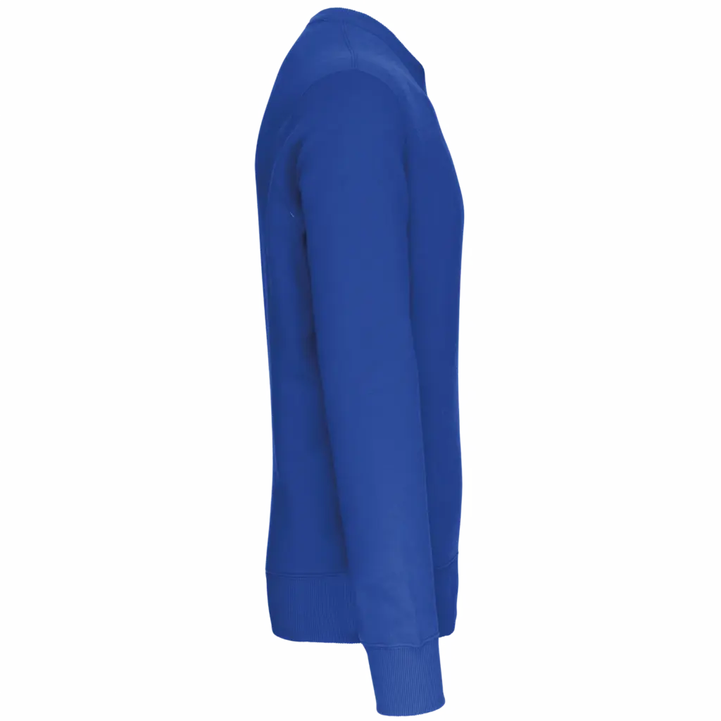 PS_K442-S_LIGHTROYALBLUE - Hidalgo-werbeartikel Sweater met ronde hals, light royal blue — productfoto 27