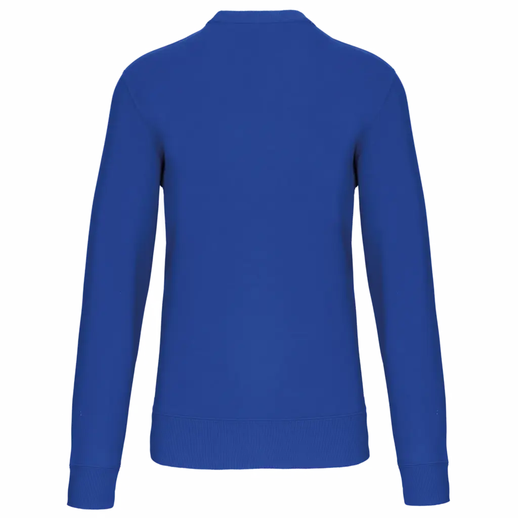 PS_K442-B_LIGHTROYALBLUE - Hidalgo-werbeartikel Sweater met ronde hals, light royal blue — productfoto 29
