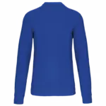 PS_K442-B_LIGHTROYALBLUE - Hidalgo-werbeartikel Sweater met ronde hals, light royal blue — productfoto 29