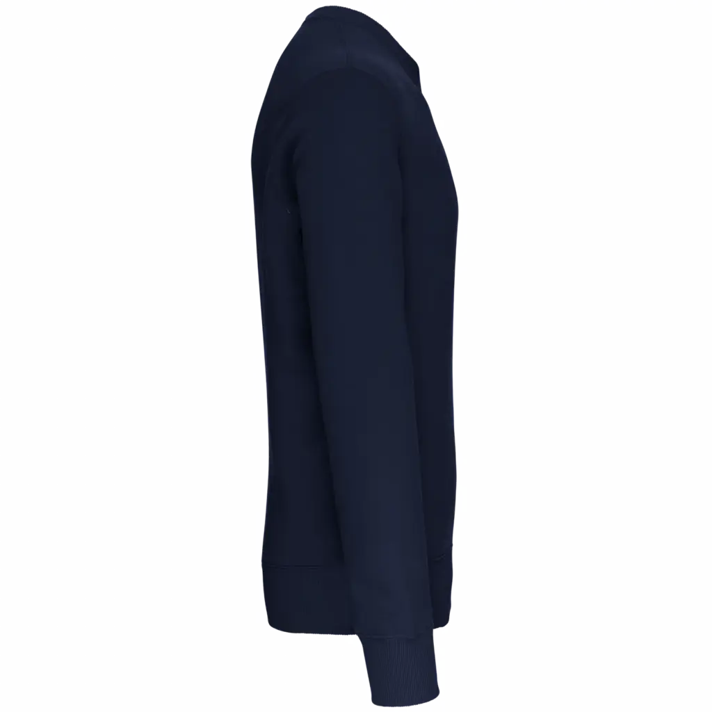 PS_K442-S_NAVY - Hidalgo-werbeartikel Sweater met ronde hals, navy — productfoto 30