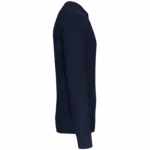 PS_K442-S_NAVY - Hidalgo-werbeartikel Sweater met ronde hals, navy — productfoto 30