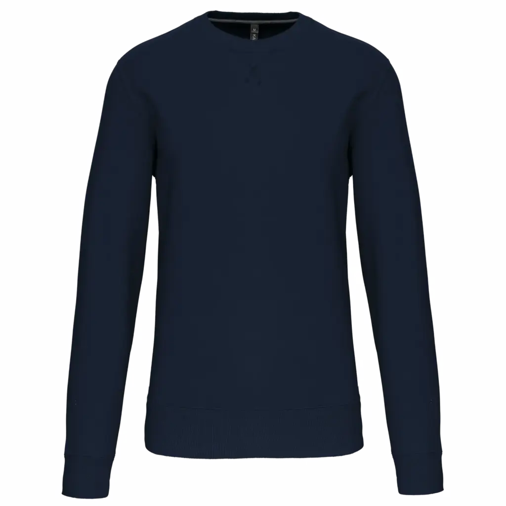 PS_K442_NAVY - Hidalgo-werbeartikel Sweater met ronde hals, navy — productfoto 31