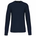 PS_K442_NAVY - Hidalgo-werbeartikel Sweater met ronde hals, navy — productfoto 31