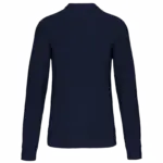 PS_K442-B_NAVY - Hidalgo-werbeartikel Sweater met ronde hals, navy — productfoto 32
