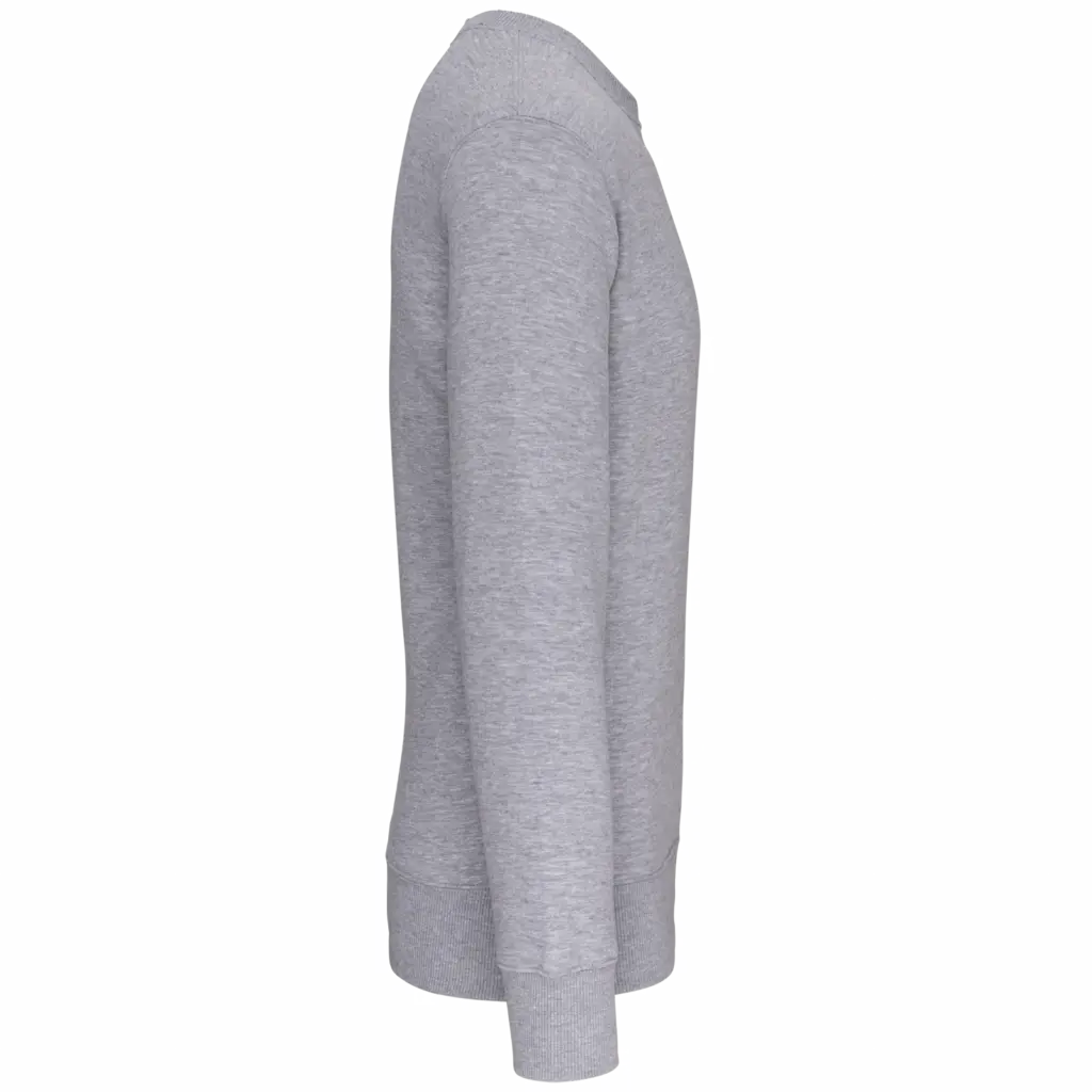 PS_K442-S_OXFORDGREY - Hidalgo-werbeartikel Sweater met ronde hals, oxford grey — productfoto 33