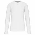 PS_K442_WHITE - Hidalgo-werbeartikel Sweater met ronde hals, white — productfoto 40