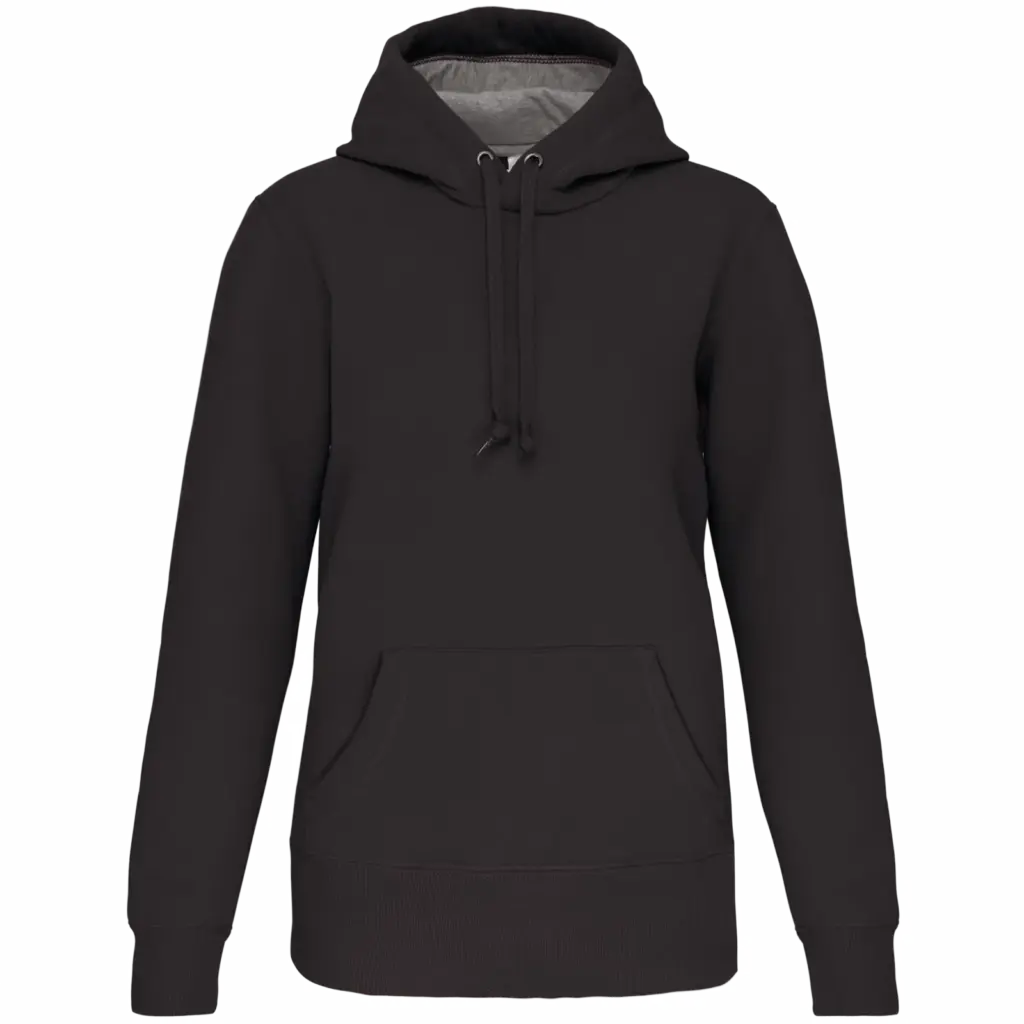 Sweater met capuchon, dark grey — productfoto 22