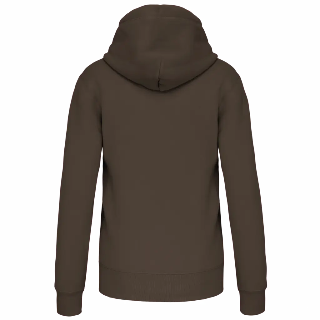 Sweater met capuchon, dark khaki — productfoto 26